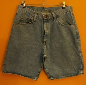 Vintage Wrangler high waisted mom jean shorts